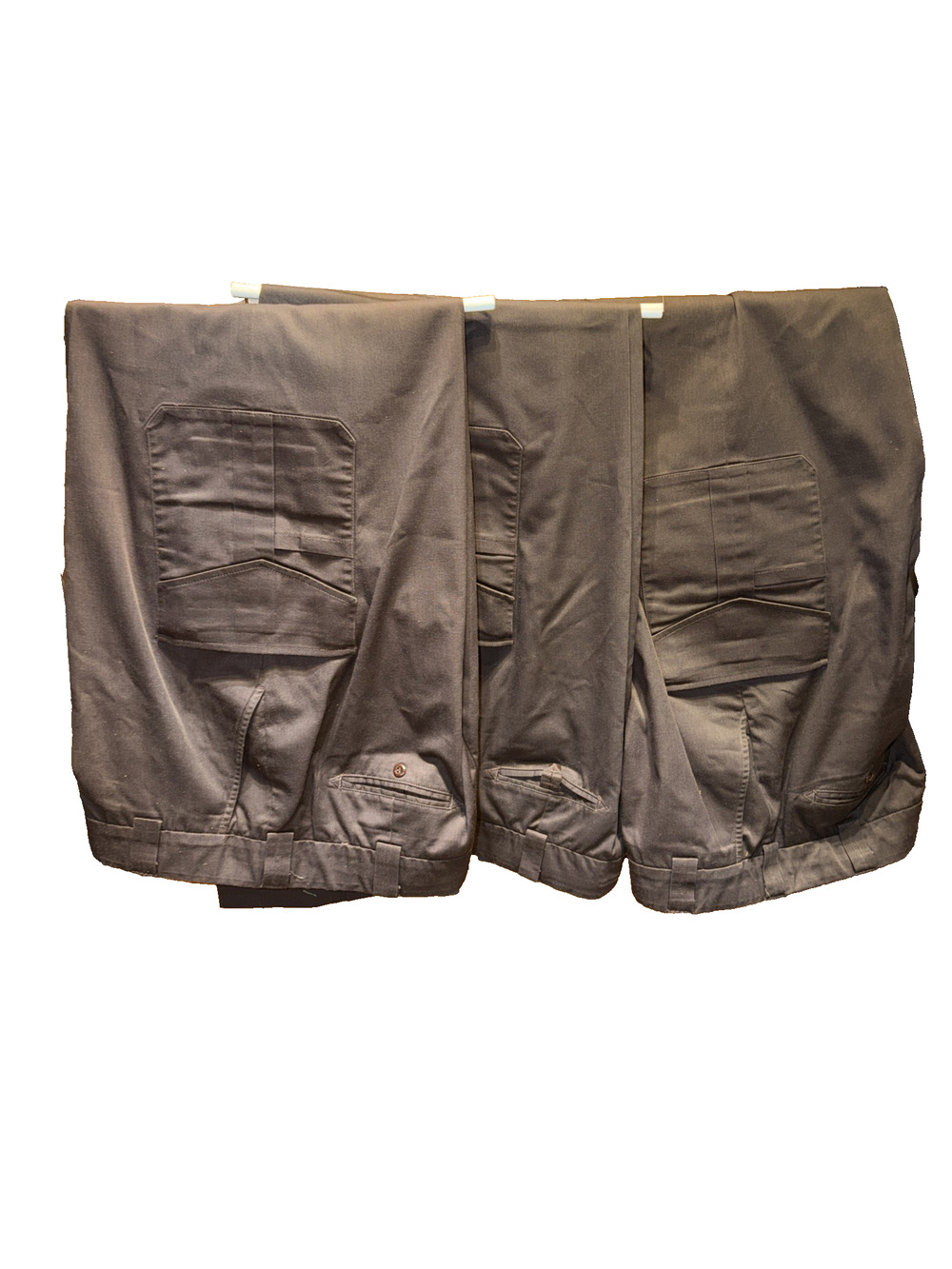 Lot of 3 Blauer Cargo Pants Trousers 8810X S Brown 42 R x 33.5 With Two More In